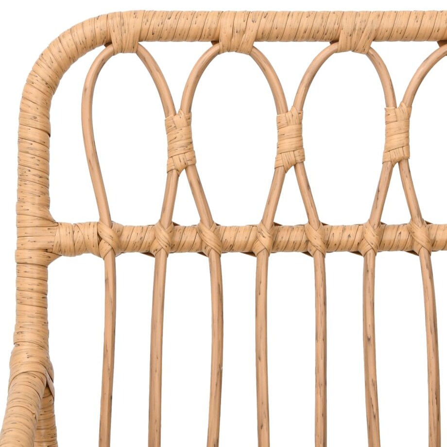 vidaXL Krzesła ogrodowe, 2 szt., 56x64x80 cm, rattan PE