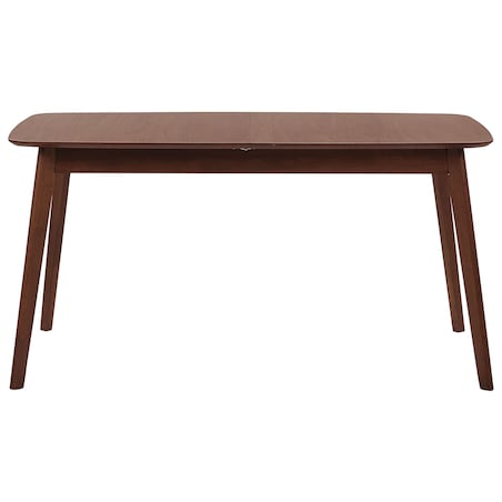 Stół do jadalni rozkładany MADOX Orzech ciemny 120/150 cm 75 cm