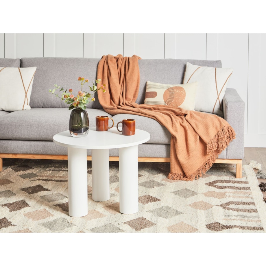 Stolik kawowy MDF Biały SENOIA