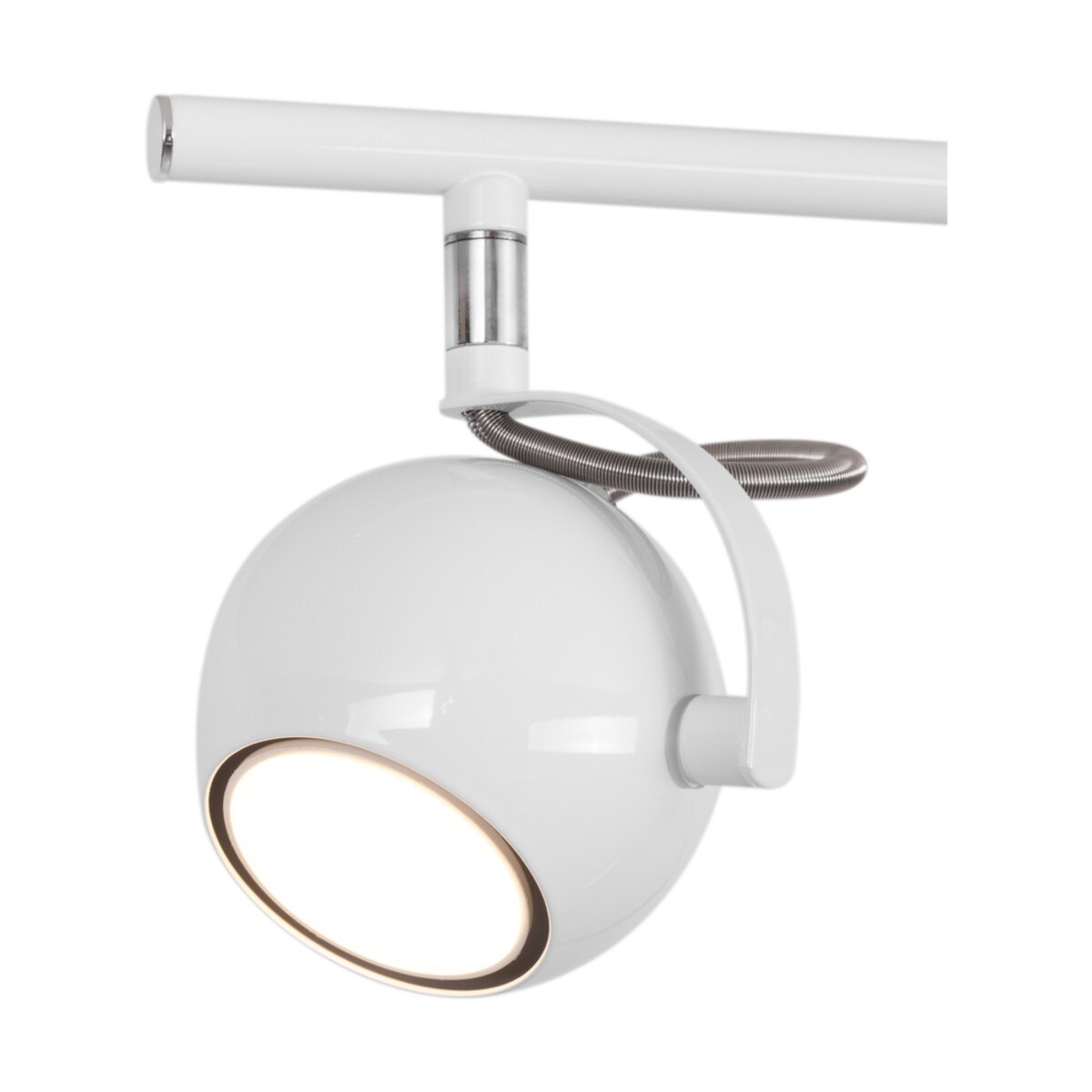 Lampa Sufitowa BRITOP Lighting 4xGU10 50W Chrom i Biel w Minimalistycznym Designie od Polskiego Producenta, 1 szt.