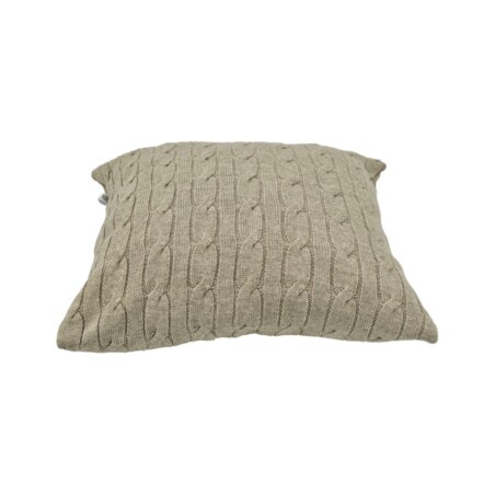 Poszewka dzianinowa na poduszkę 45x45 cm – VERONA LATTE