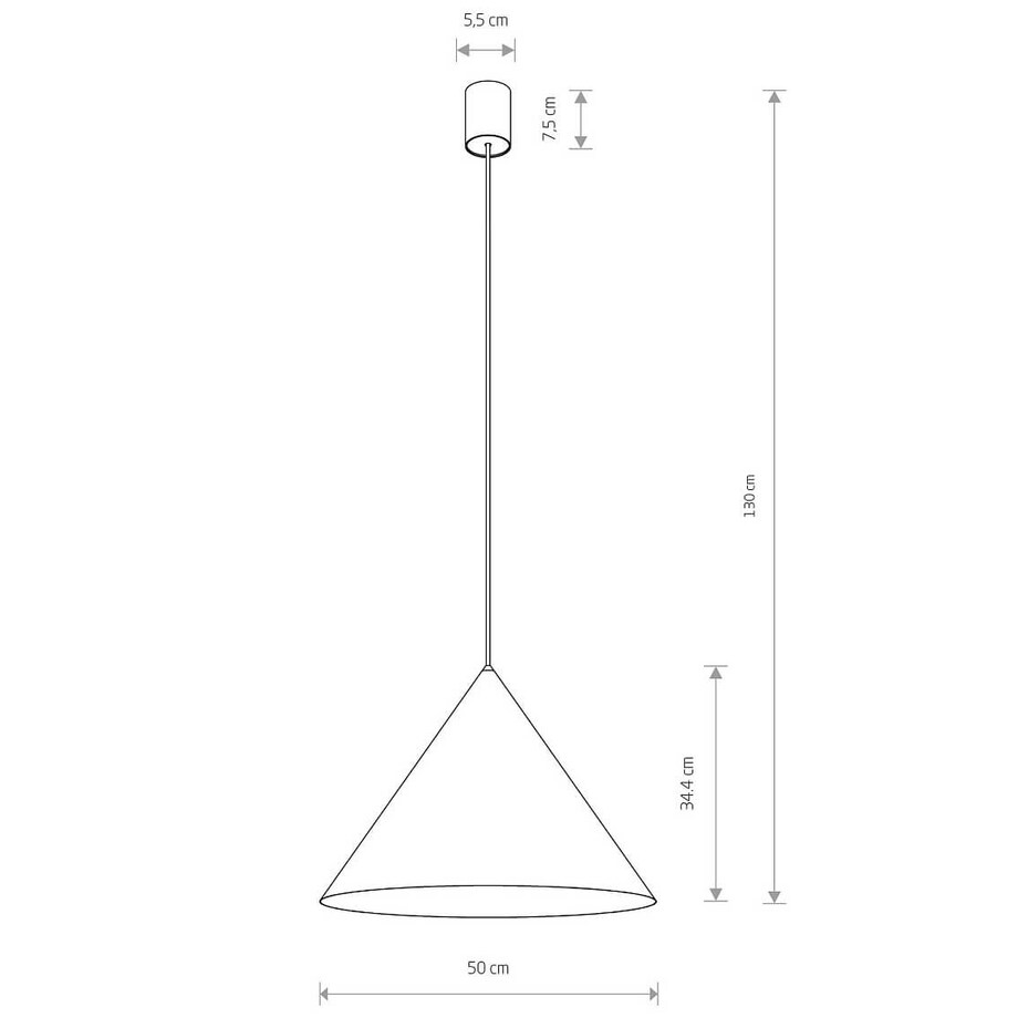 Lampa sufitowa 8007 ZENITH L Zielony Nowodvorski