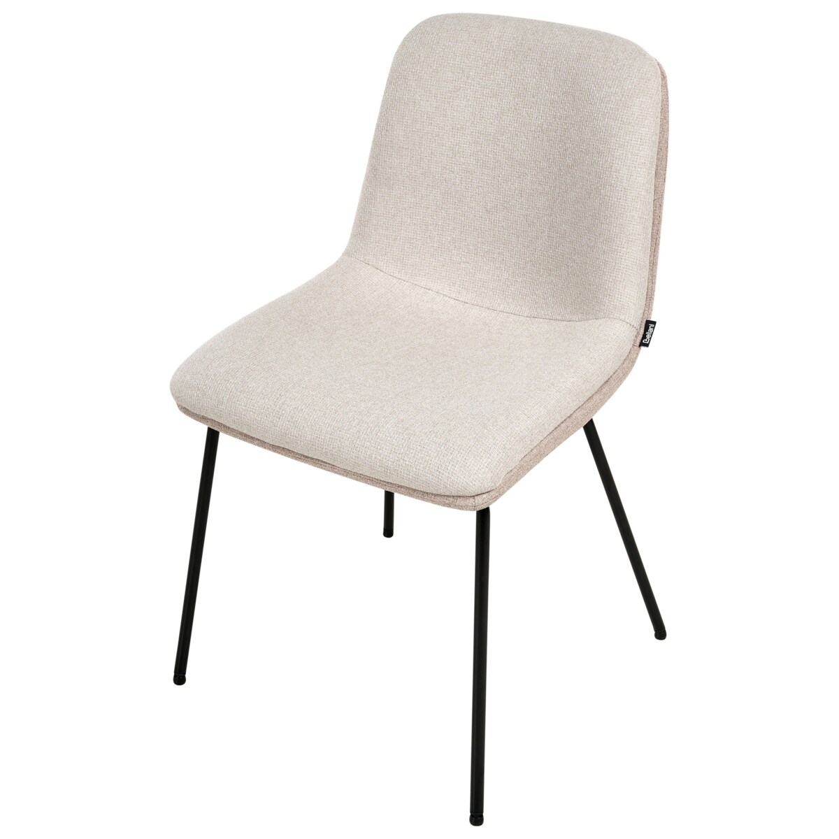 Zestaw 2 krzeseł do jadalni LORIDA Beżowy