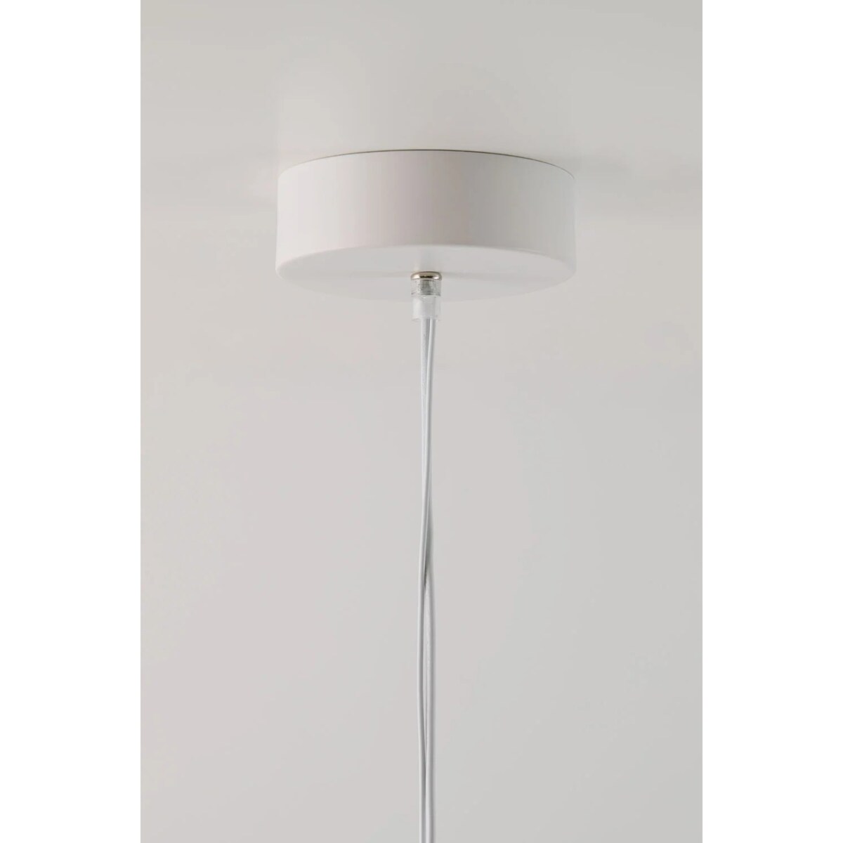 Lampa wisząca LED w tkaninie Zelvon 40 cm