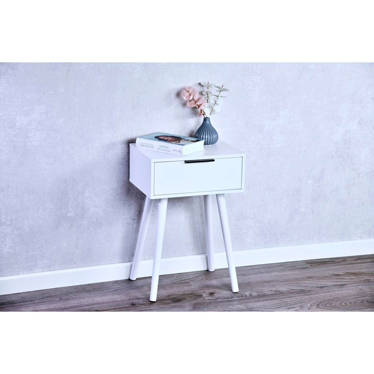 Szafka nocna z szufladą, sosna, 40 x 30 x 59 cm