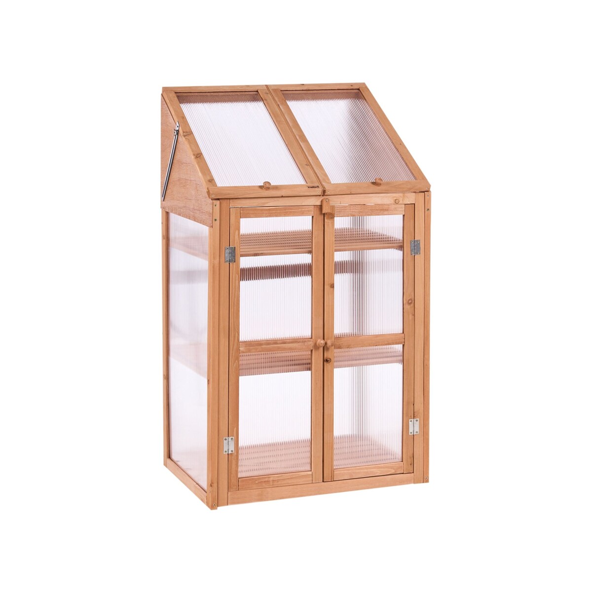 Szklarnia balkonowa VOLVERA Drewno jodłowe Jasnobrązowy 49 cm