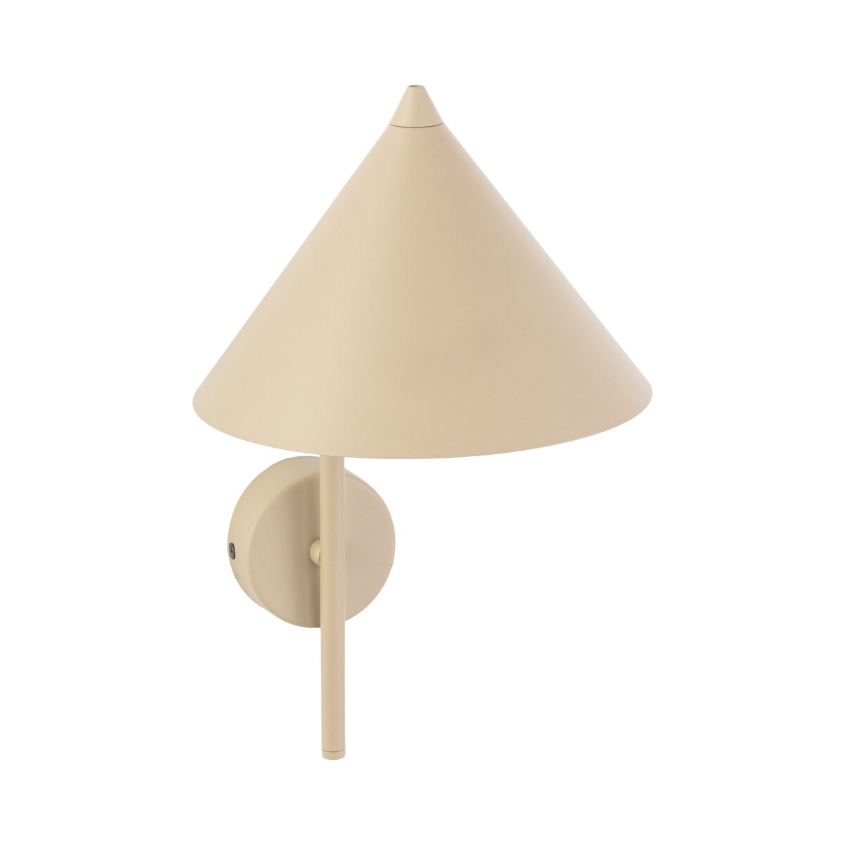 Kinkiet ścienny TK Lighting CONO SABIA 11474 beżowy E27 loft nowoczesny do salonu sypialni