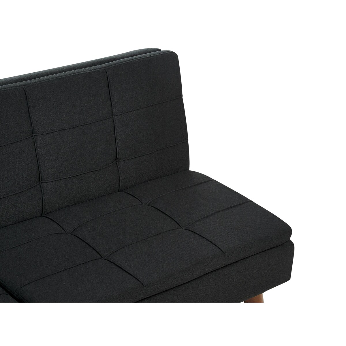 Sofa rozkładana czarna RONNE