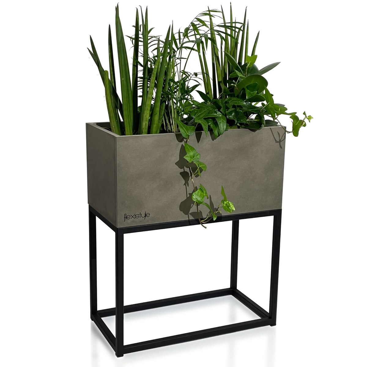 Kwietnik LOFT FIORINO szary 42x22x50 cm