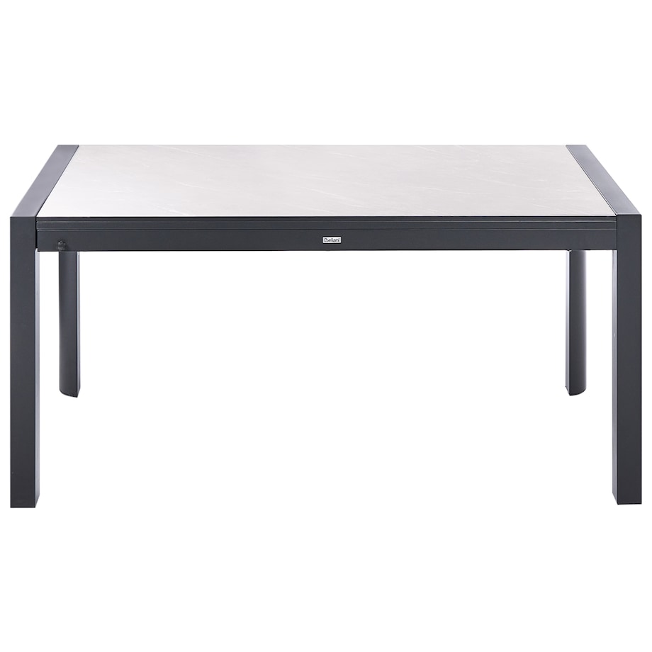 Stół ogrodowy rozkładany BINASCO 160/220 cm 90 cm Beżowy