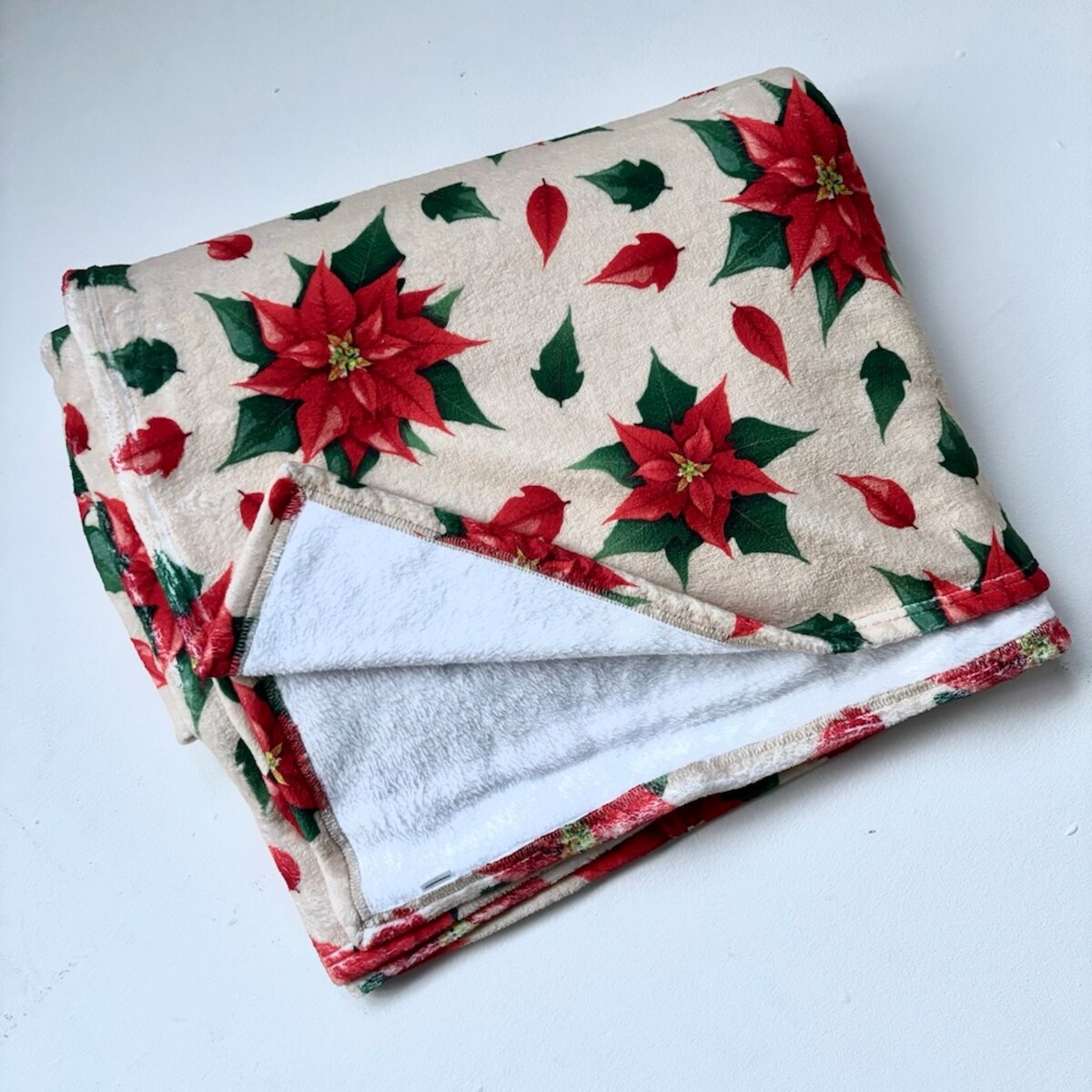 Koc świąteczny Gwiazdy Betlejemskie Poinsencje