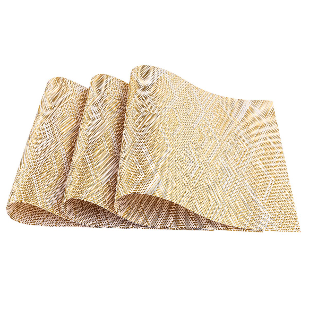 Złota Podkładka mata na Stół pod Talerze 30 x 45 Bacardino Kuchenna Ochronna