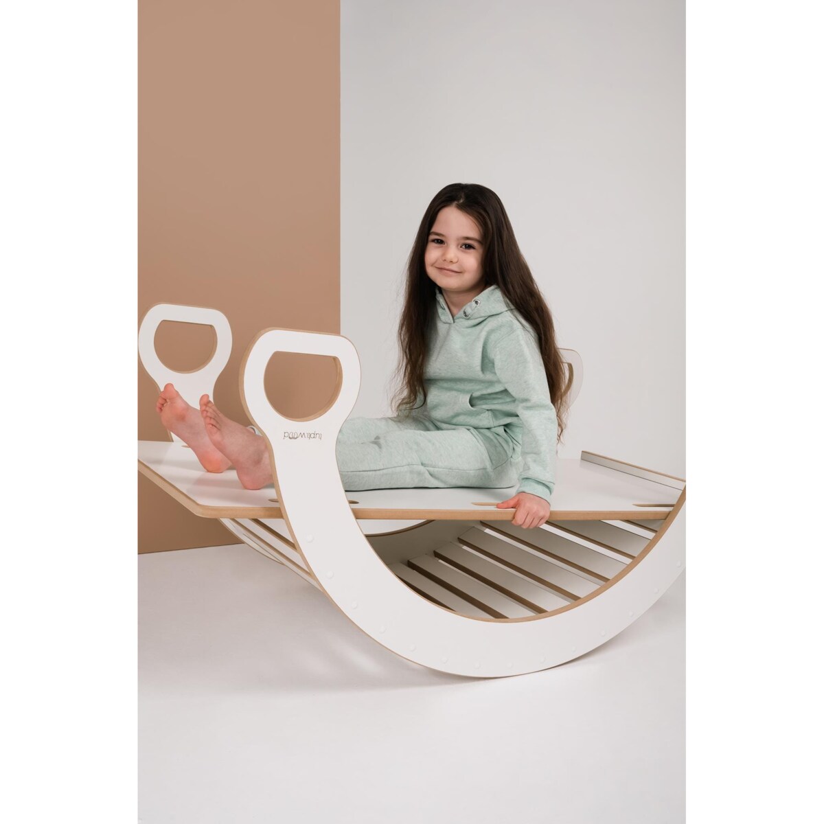 DUŻY bujak montessori + DUŻA zjeżdżalnia CHMURKI