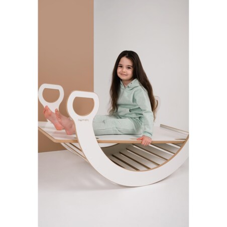 DUŻY bujak montessori + DUŻA zjeżdżalnia CHMURKI