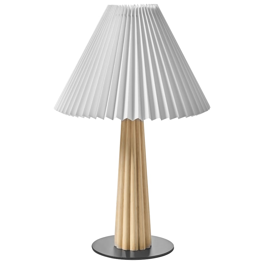 Lampa stołowa ALIGIDE Drewno Naturalny