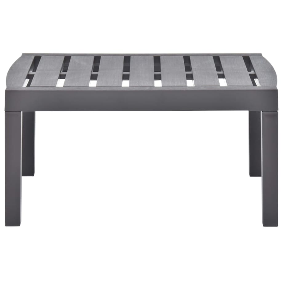 vidaXL Stolik ogrodowy, mokka, 78x55x38 cm, plastik