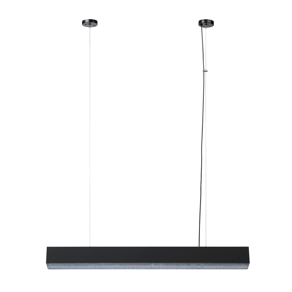 Lampa sufitowa wisząca Light Prestige Mira czarny LED 2700K-6500K (SMART) 1 szt.