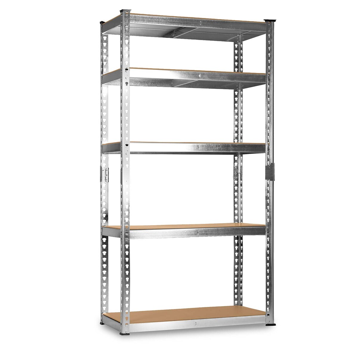 Regał metalowy magazynowy Humberg HR-853 srebrny 183 x 90 x 40 cm 4853