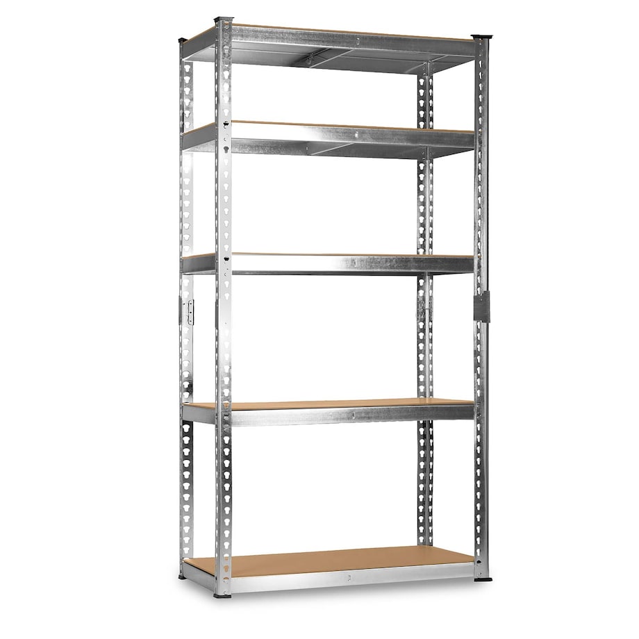 Regał metalowy magazynowy Humberg HR-853 srebrny 183 x 90 x 40 cm 4853