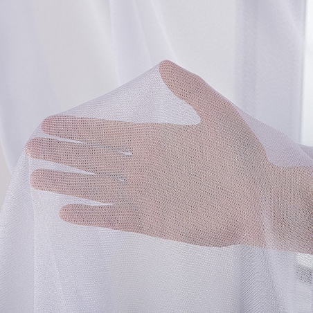 Firana na taśmie 300x245 biały