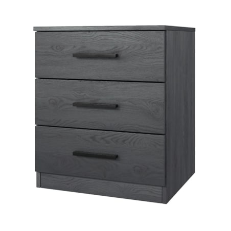 Szafka nocna GALAXY 3S dąb carbon