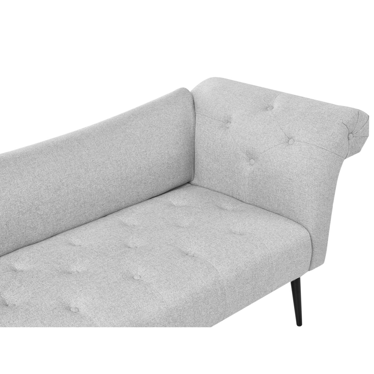 Szezlong NANTILLY Jasnoszary