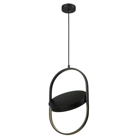 Lampa wisząca Spinner MSE010100314 Moosee LED 9W 3000K Art deco czarna