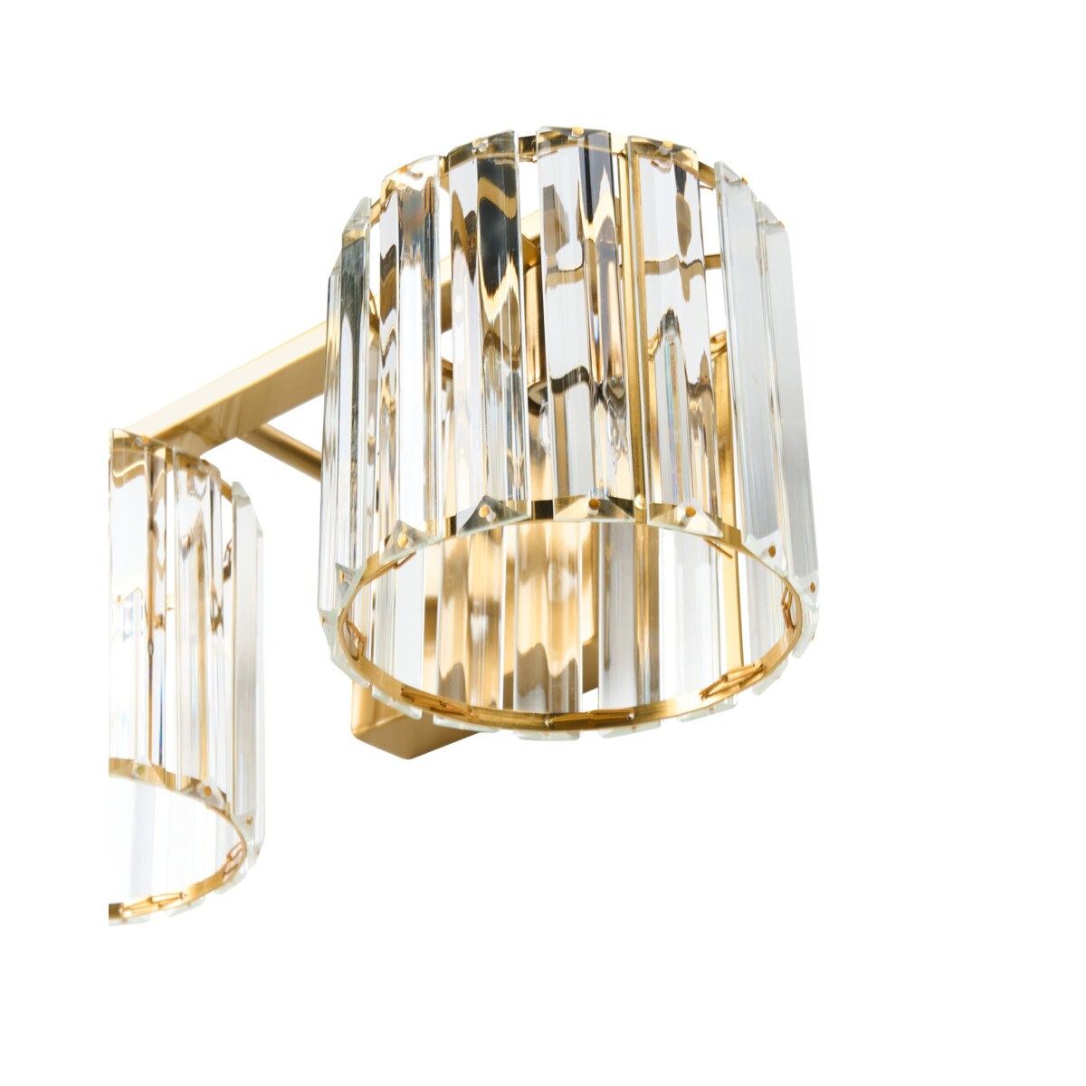 Lampa ścienna LOURIDO Metal Złoty