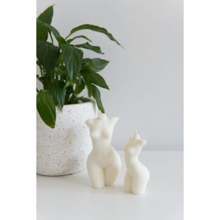 Świeca sojowa ciało kobiety Female II S, 70 g, INSPIRA