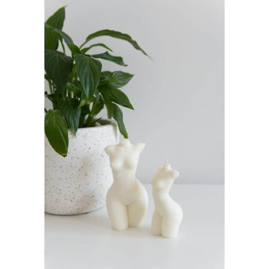 Świeca sojowa ciało kobiety Female II S, 70 g, INSPIRA