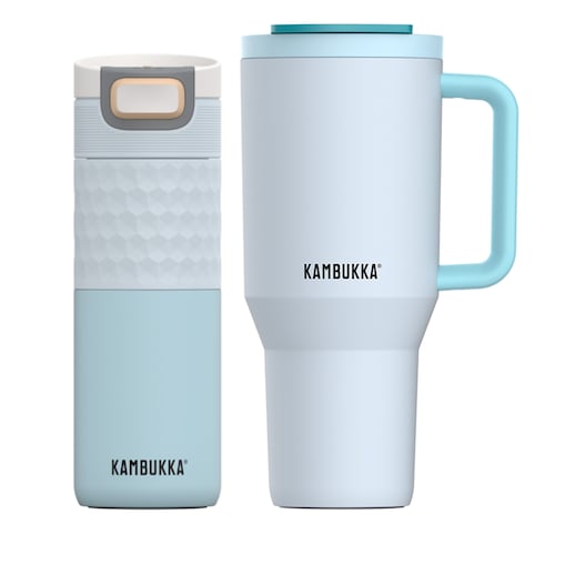 Kambukka kubek termiczny Etna Grip + Rio ze słomką Zestaw Coco Breeze