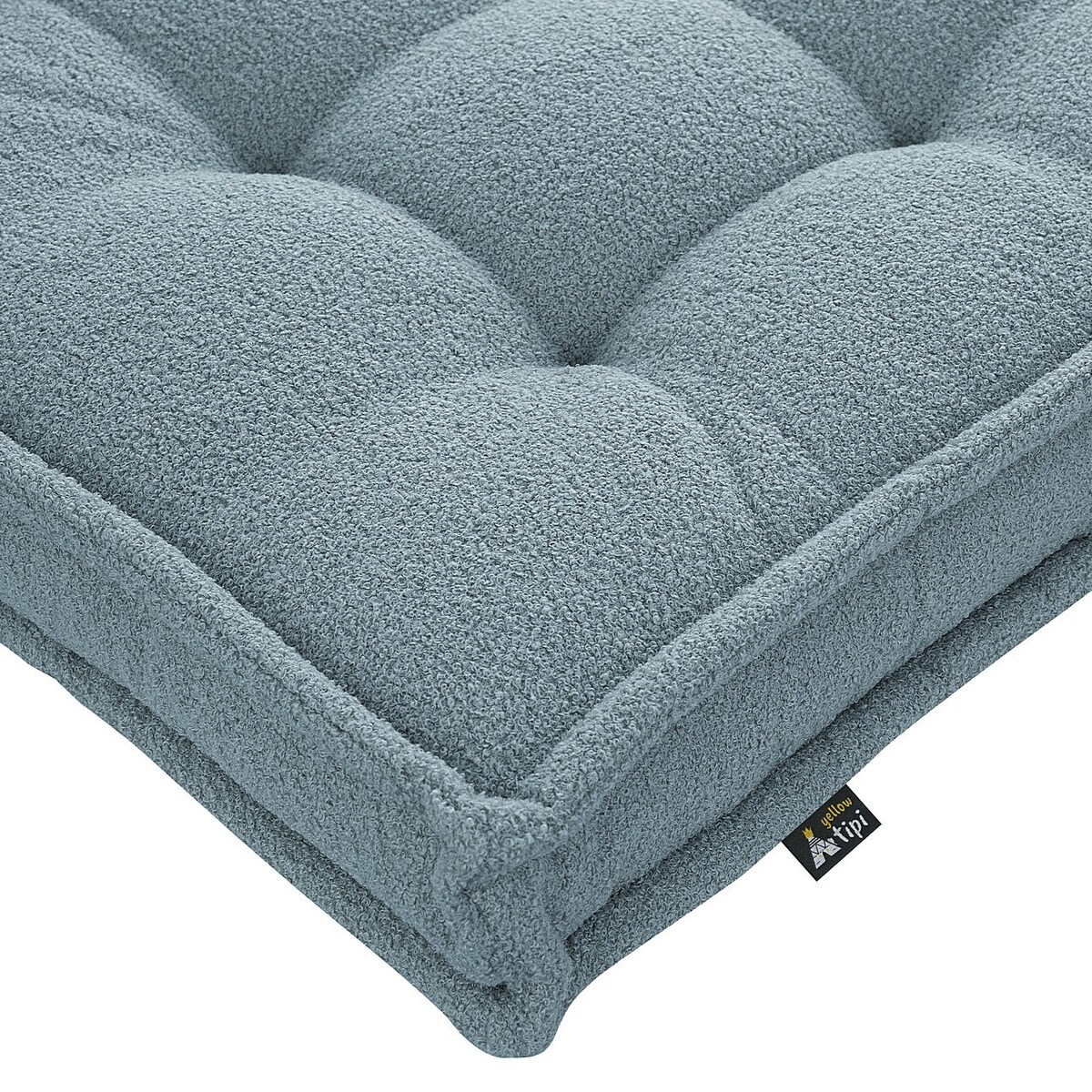 Materac francuski, niebieski, 120x60x10cm, Boucle