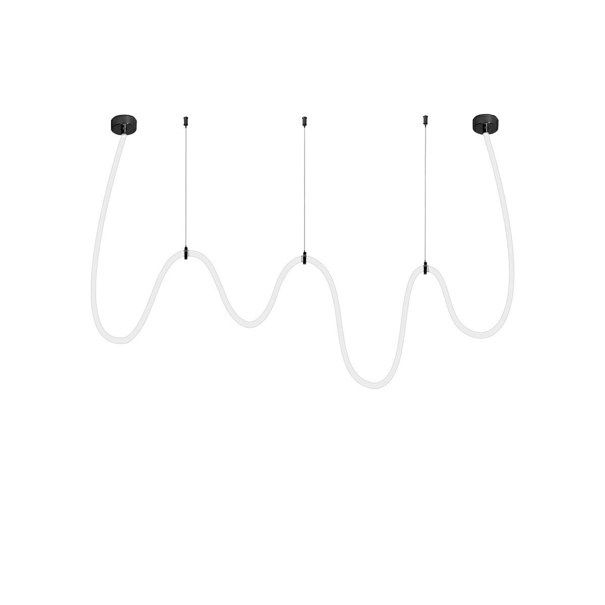 MOOSEE lampa wisząca LASSO 500 Smart czarna