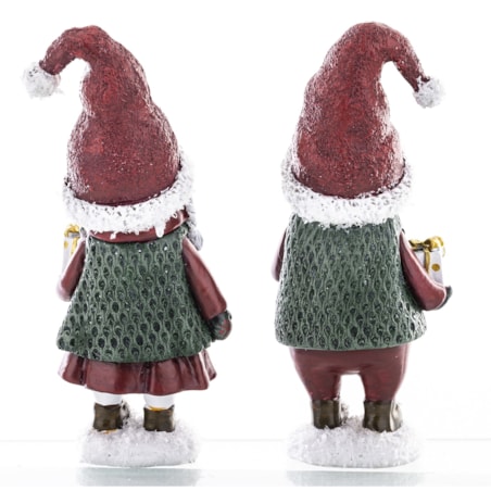 Figurki - dzieci w zimowych ubrankach 14,5x6,5x5 cm NANI