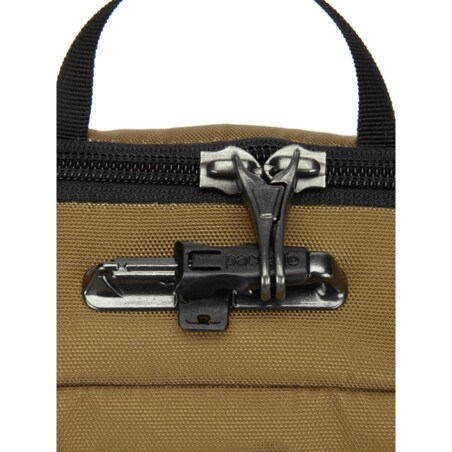 Kompaktowa torba antykradzieżowa na ramię Pacsafe Metrosafe X - brązowa