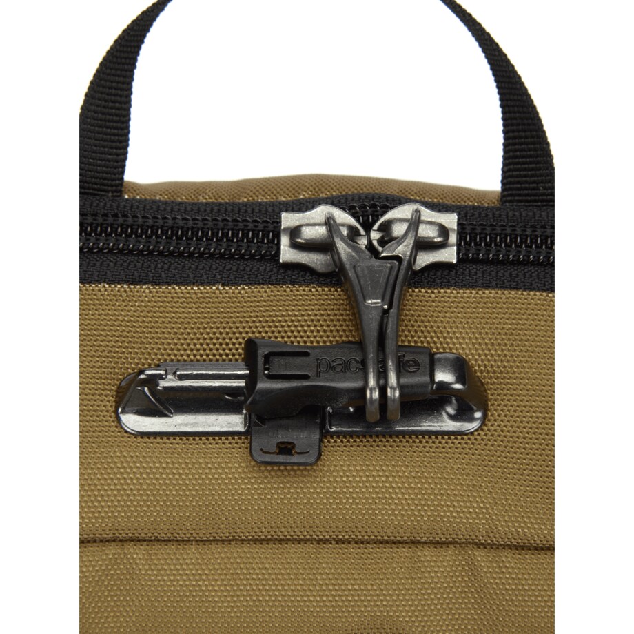 Kompaktowa torba antykradzieżowa na ramię Pacsafe Metrosafe X - brązowa