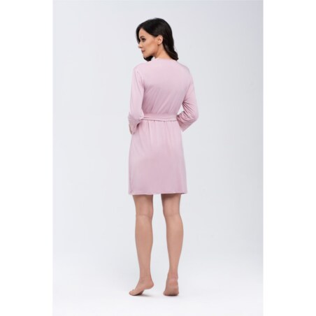 Szlafrok Jane Różowy Różowy, XXL
