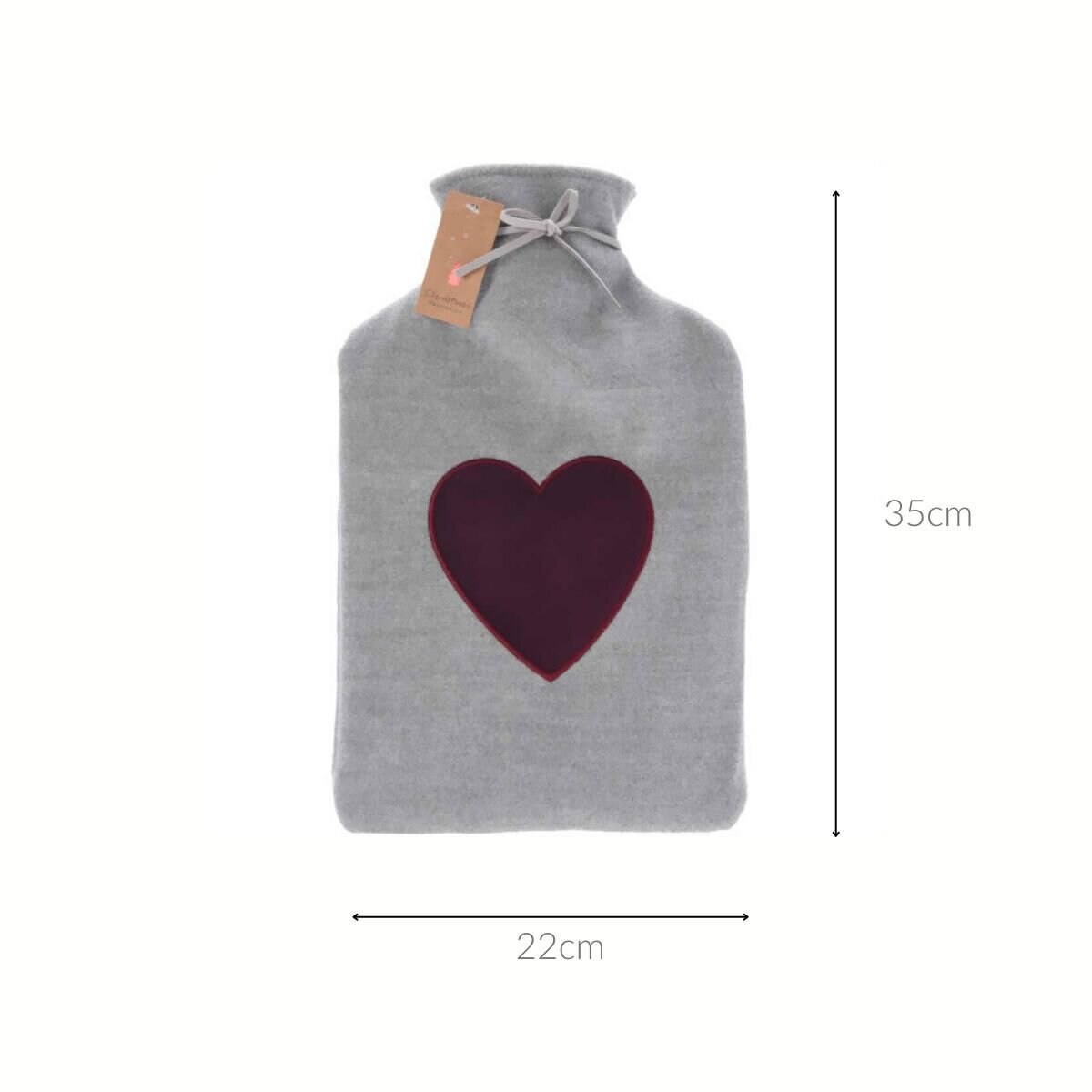 Pokrowiec na termofor z dzianiny, 35 cm