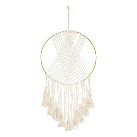 Łapacz snów makrama SOLINE, 75 x 34 cm