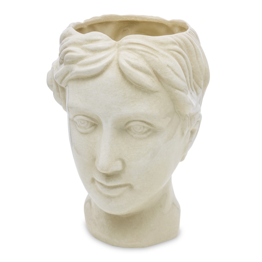 Osłonka kamionkowa 24x17,5x19 cm LADY FACE