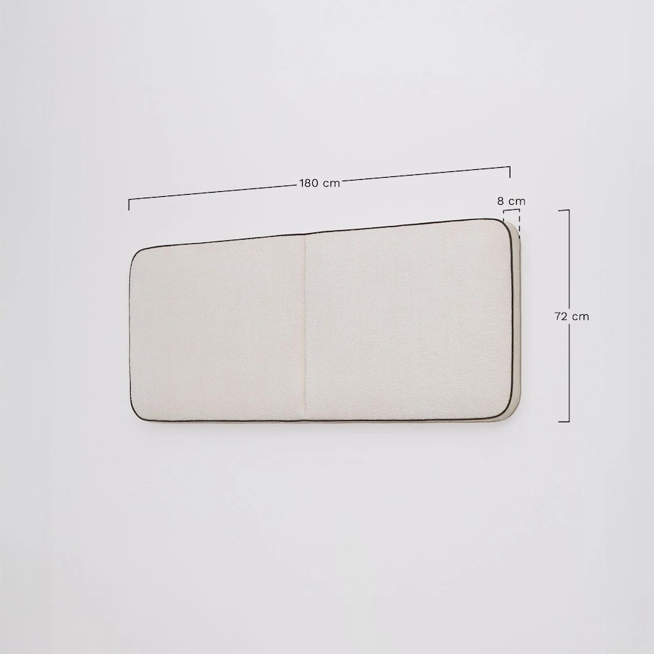 Zagłówek wezgłowe szenilowe 180 cm Romeo