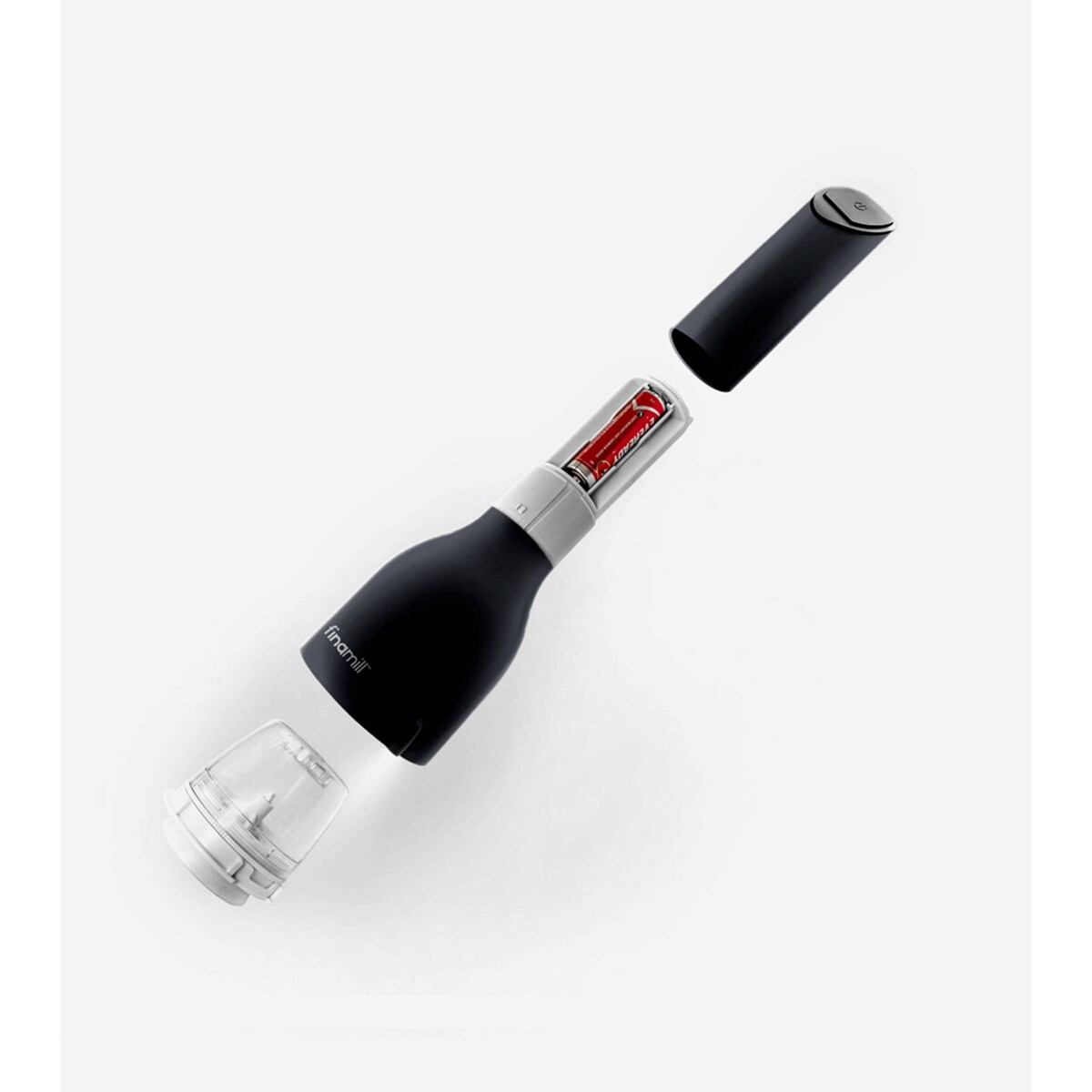 Elektryczny młynek do przypraw FinaMill - czarny