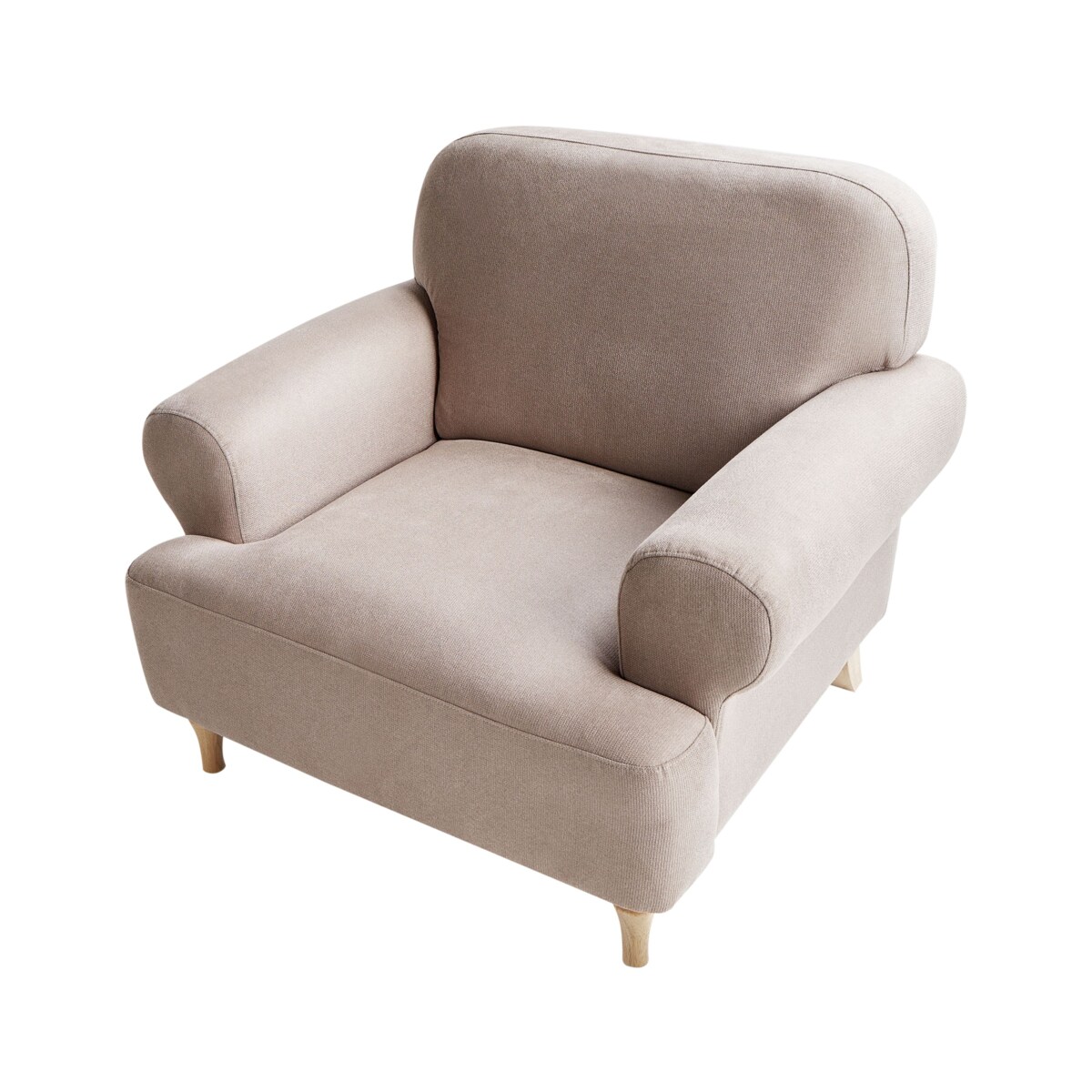 Fotel KIBERG Beżowoszary