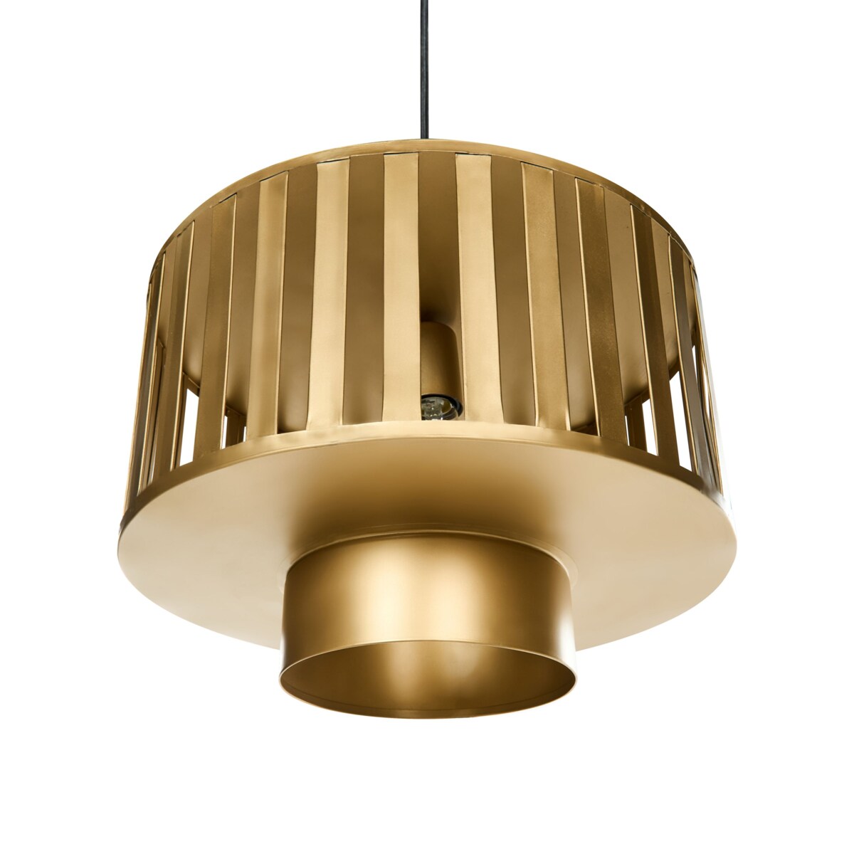 Lampa wisząca HUGLI Metal Mosiężny