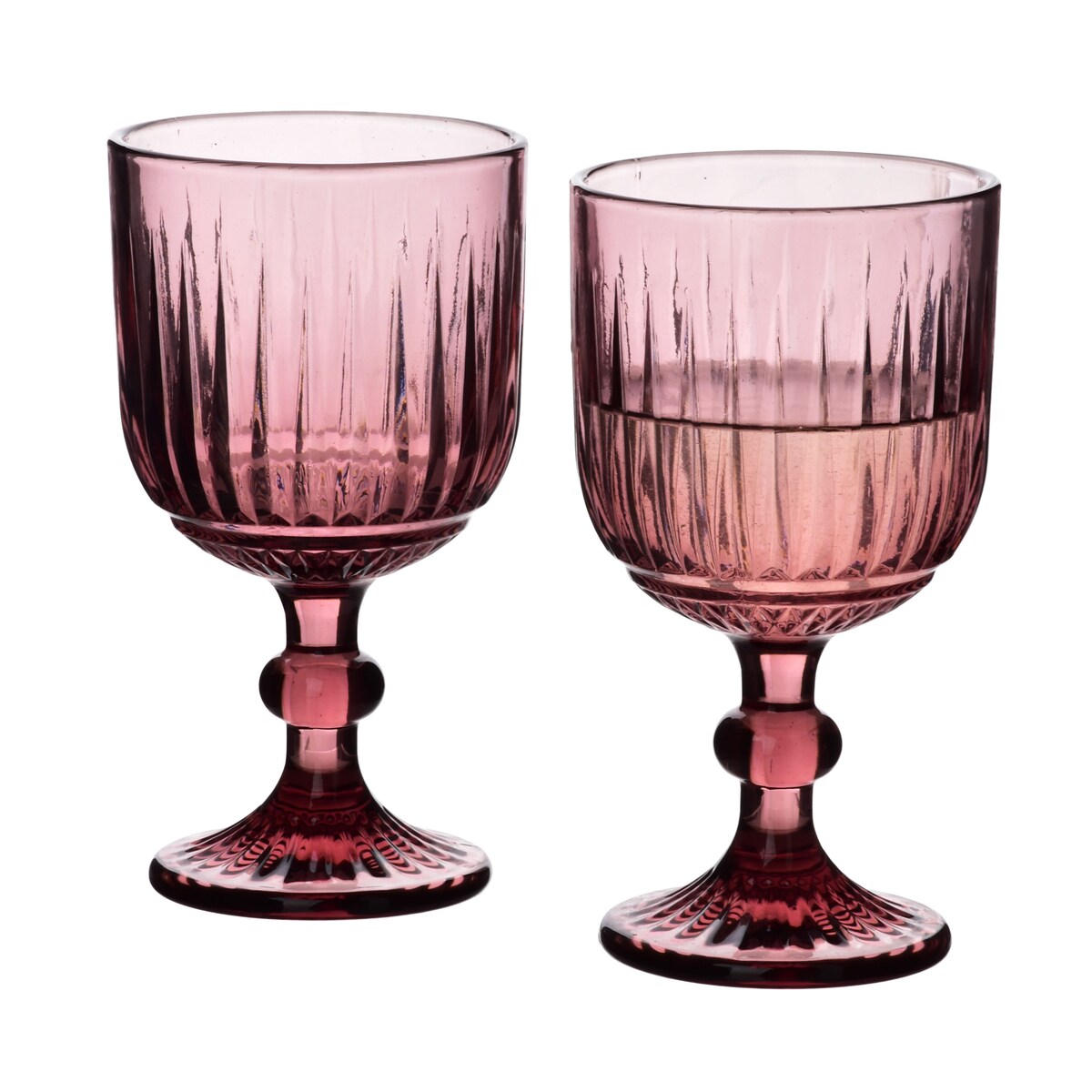 ELISE PURPLE Komplet 4 kieliszków 350ml9x16.4cm