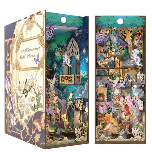 Miniaturowy domek Book Nook - Letnie wróżki - Tonecheer