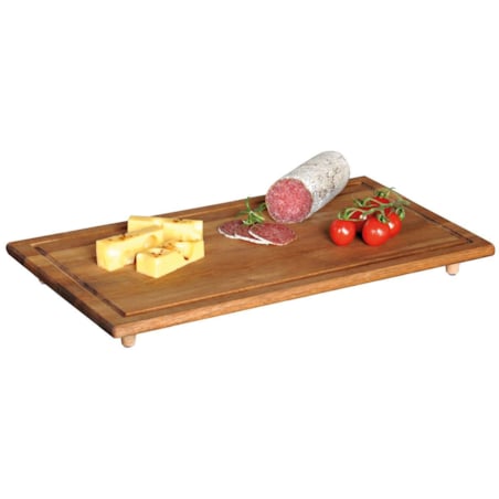 Kesper Deska do krojenia z nóżkami, akacja
