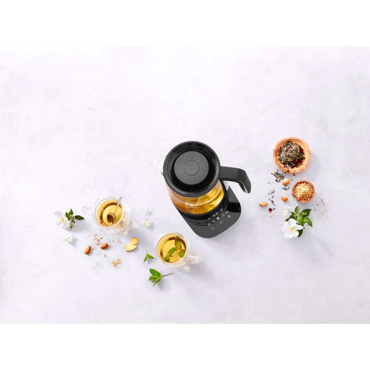 Czajnik elektryczny z wkładem do herbaty Zwilling Enfinigy - Czarny, 1.7 ltr