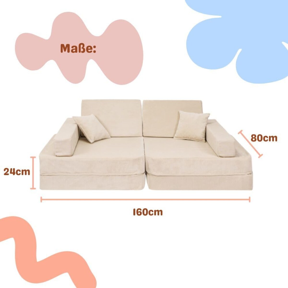 Sofa dziecięca- angelove