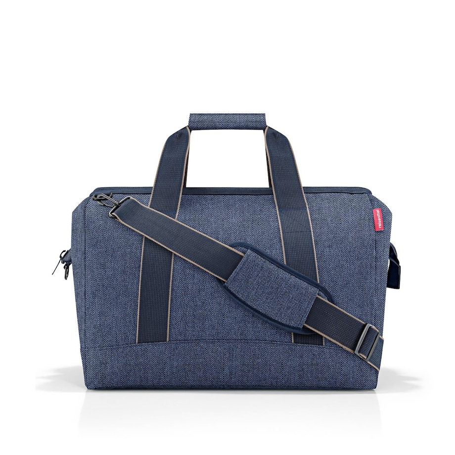 Torba ALLROUNDER L, herringbone dark blue